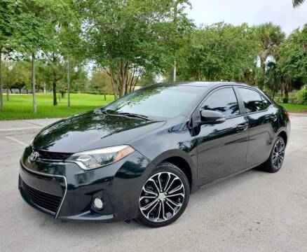 2016 Toyota Corolla for sale at FIRST FLORIDA MOTOR SPORTS in Pompano Beach FL