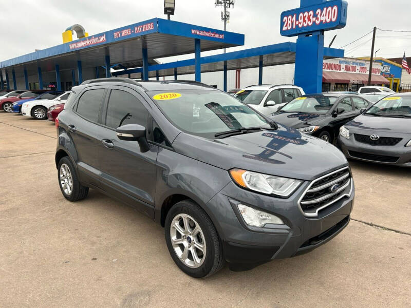 2020 Ford EcoSport for sale at Auto Selection of Houston in Houston TX