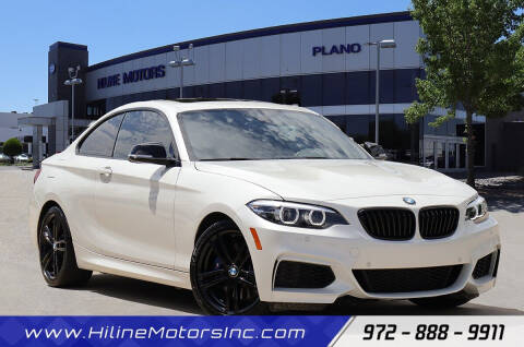 2020 BMW 2 Series for sale at HILINE MOTORS in Plano TX