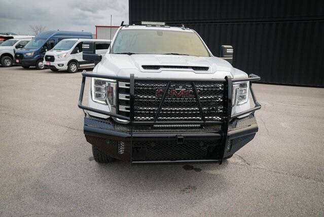 Used 2022 GMC Sierra 3500HD SLE with VIN 1GT39TEYXNF315170 for sale in Preston, ID