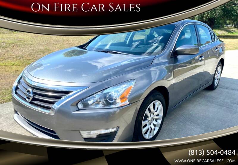2014 Nissan Altima for sale at On Fire Car Sales in Tampa FL
