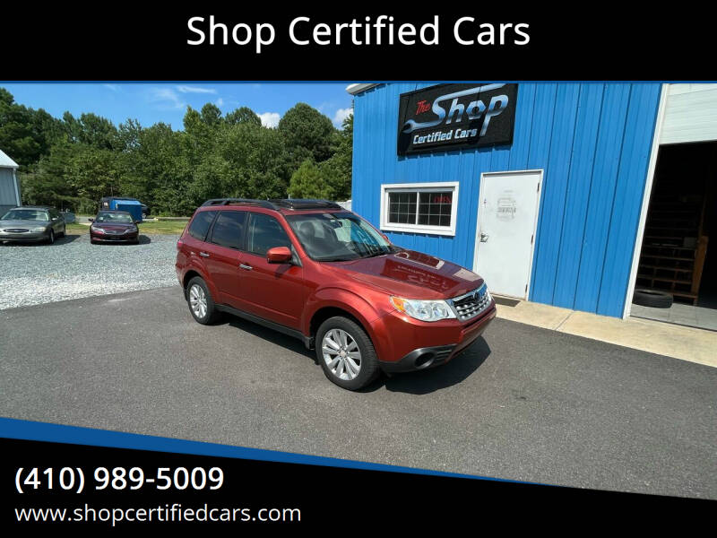 2011 Subaru Forester for sale at Shop Certified Cars in Easton MD