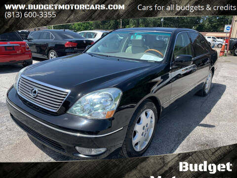 2001 Lexus LS 430 for sale at Budget Motorcars in Tampa FL