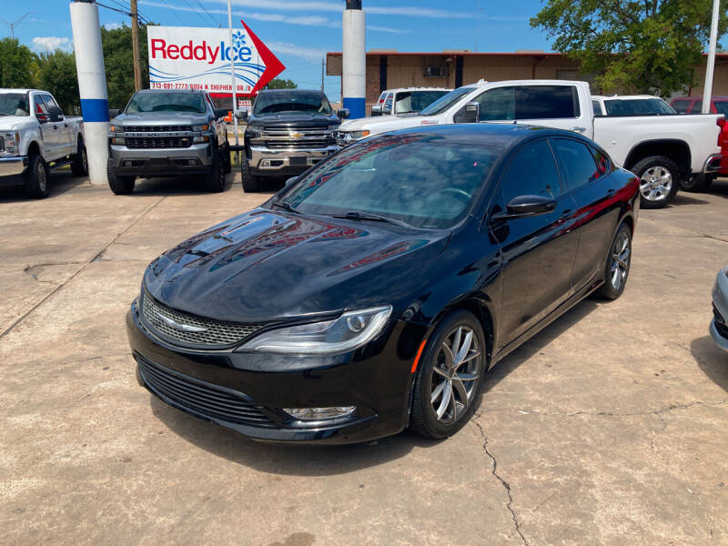 2015 Chrysler 200 for sale at ANF AUTO FINANCE in Houston TX