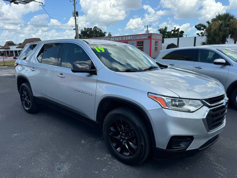 2019 Chevrolet Traverse for sale at Best Deals Cars Inc in Fort Myers FL