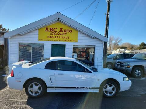 2002 Ford Mustang for sale at ABC AUTO CLINIC CHUBBUCK in Chubbuck ID