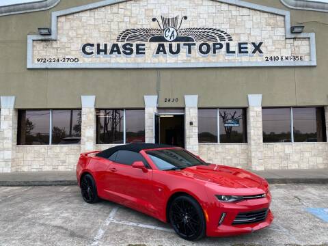 2017 Chevrolet Camaro for sale at CHASE AUTOPLEX in Lancaster TX