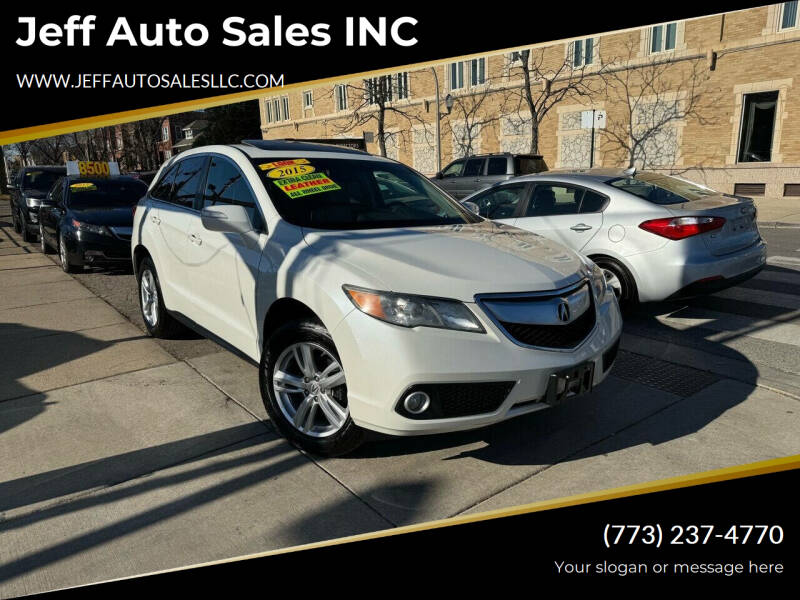 2015 Acura RDX for sale at Jeff Auto Sales INC in Chicago IL