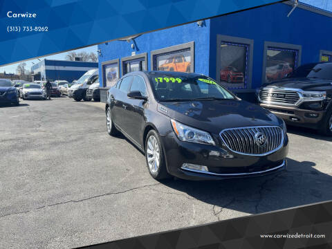 2014 Buick LaCrosse for sale at Carwize in Detroit MI