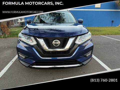 2018 Nissan Rogue for sale at FORMULA MOTORCARS, INC. in Tampa FL