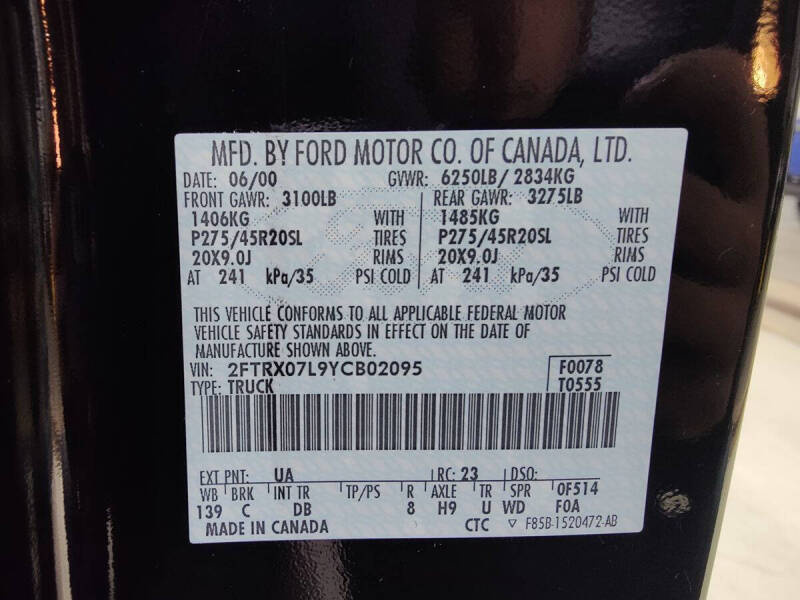 2000 Ford F-150 Harley-Davidson