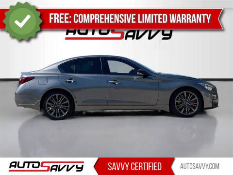 2022 Infiniti Q50 Red Sport 400