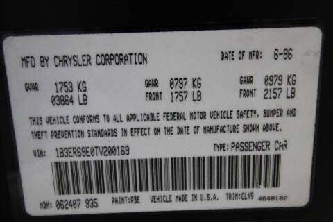 1996 Dodge Viper GTS