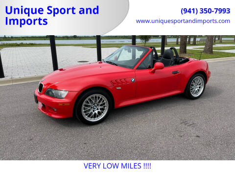 2001 BMW Z3 for sale at Unique Sport and Imports in Sarasota FL