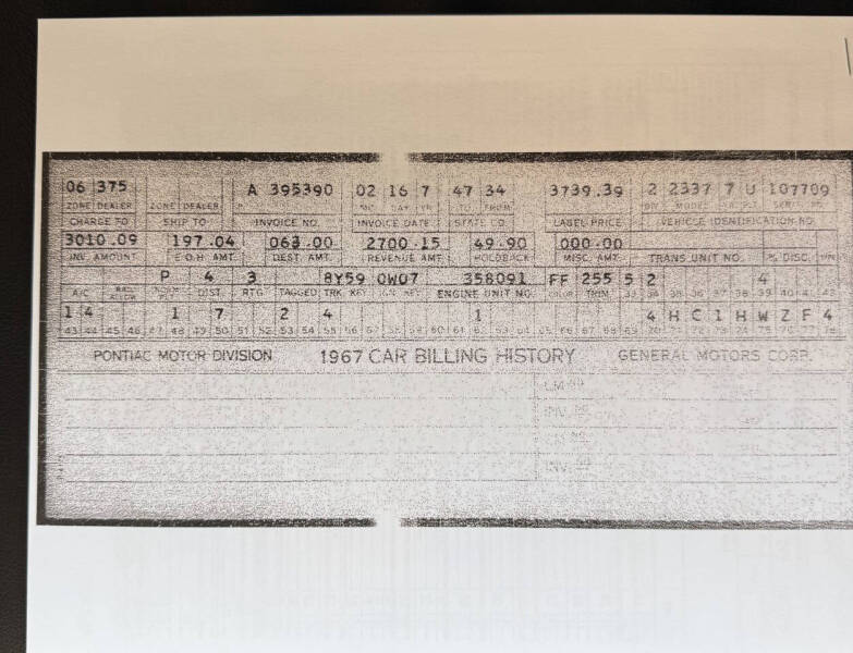 1967 Pontiac Firebird
