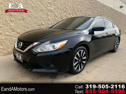 2018 Nissan Altima for sale at E&A Motors in Waterloo IA