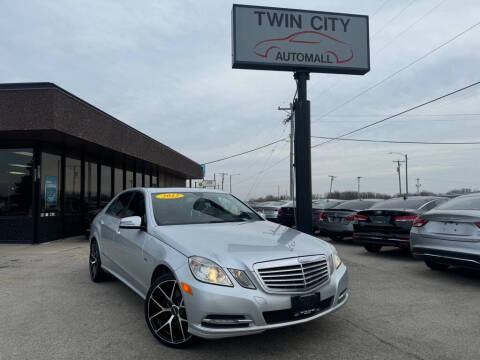 2012 Mercedes-Benz E-Class for sale at TWIN CITY AUTO MALL in Bloomington IL