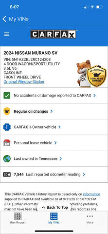 2024 Nissan Murano SV