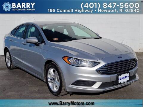 2018 Ford Fusion for sale at BARRYS Auto Group Inc in Newport RI