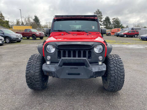 2014 Jeep Wrangler Unlimited for sale at Universal Auto Sales in Salem OR