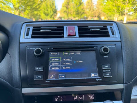2016 Subaru Outback 2.5i