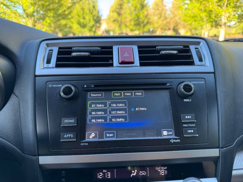2016 Subaru Outback 2.5i