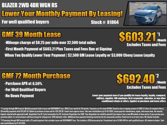 2025 Chevrolet Blazer RS