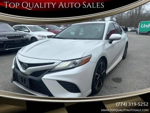 2018 Toyota Camry for sale at Top Quality Auto Sales in Westport MA