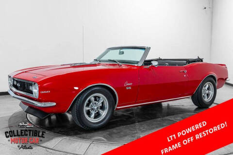 1968 Chevrolet Camaro for sale at Collectible Motor Car of Atlanta in Marietta GA