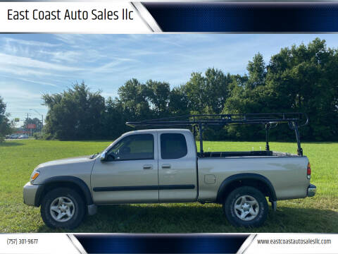2003 Toyota Tundra for sale at East Coast Auto Sales llc in Virginia Beach VA