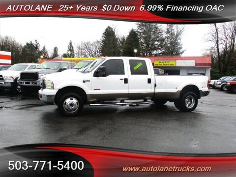 2005 Ford F-350 Super Duty for sale at AUTOLANE in Portland OR