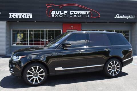 2017 Land Rover Range Rover for sale at Gulf Coast Exotic Auto in Gulfport MS