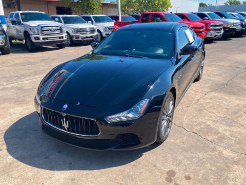 2017 Maserati Ghibli for sale at ANF AUTO FINANCE in Houston TX