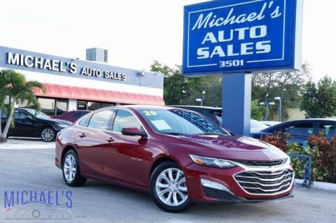2020 Chevrolet Malibu for sale at Michael's Auto Sales Corp in Hollywood FL