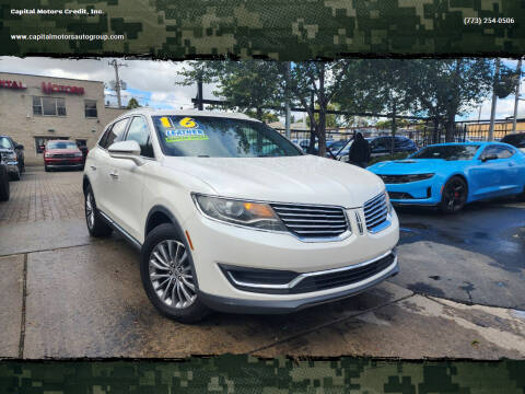 2016 Lincoln MKX for sale at Capital Motors Credit, Inc. in Chicago IL