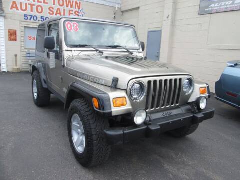 2003 Jeep Wrangler for sale at Small Town Auto Sales in Hazleton PA