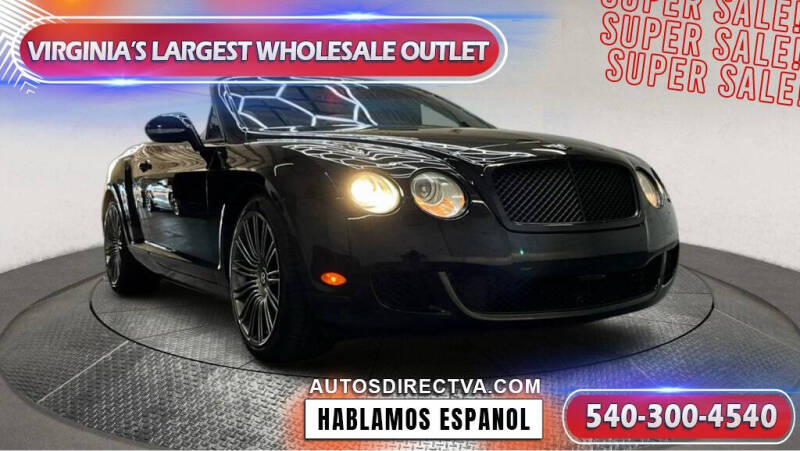 2010 Bentley Continental GT Speed