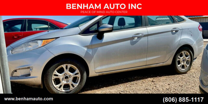 2017 Ford Fiesta for sale at BENHAM AUTO INC in Lubbock TX