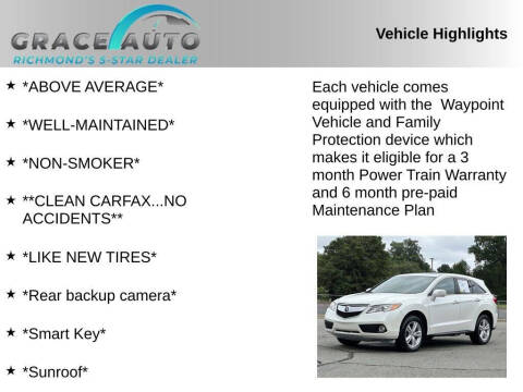 2015 Acura RDX w/Tech