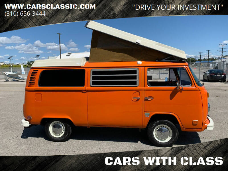 1973 Volkswagen Bus for sale at CARS WITH CLASS in Santa Monica CA