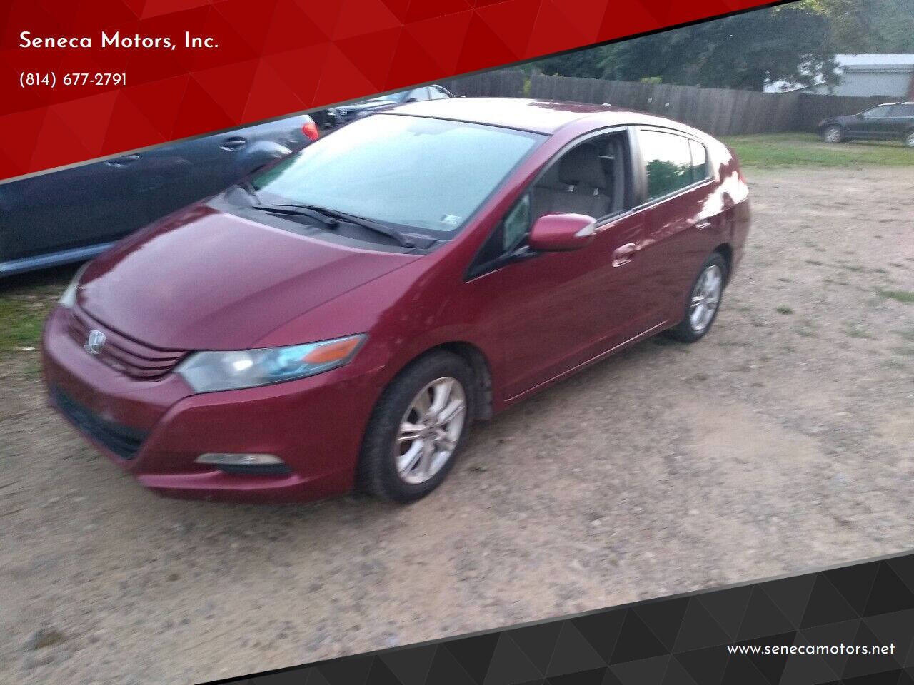 Red 2010 Honda Insight EX EX 4dr Hatchback 1