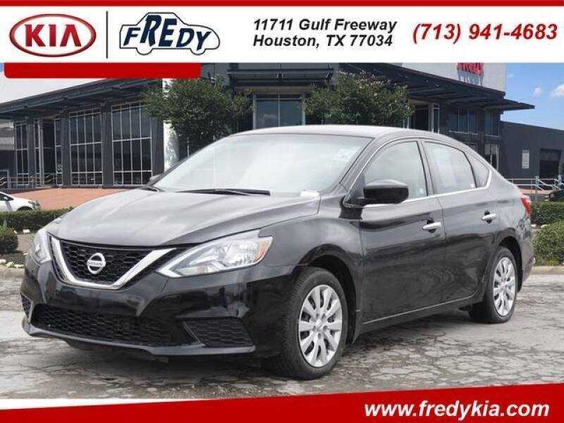 2017 Nissan Sentra for sale at FREDYS CARS FOR LESS in Houston TX
