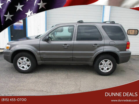 2006 Ford Escape for sale at Dunne Deals in Crystal Lake IL