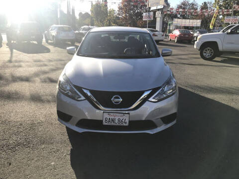 2016 Nissan Sentra for sale at RA Auto Wholesale LLC in San Jose CA