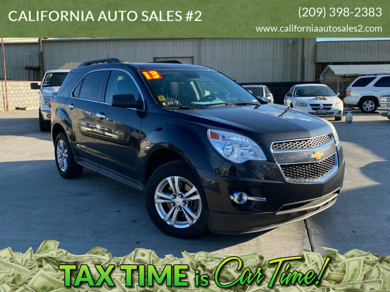 2013 Chevrolet Equinox for sale at CALIFORNIA AUTO SALES #2 in Livingston CA