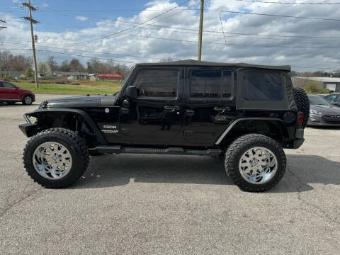 2016 Jeep Wrangler Unlimited for sale at M&R Auto Sales Inc in Bowling Green KY