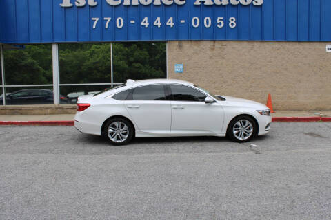 2018 Honda Accord LX