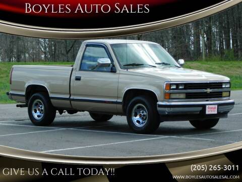 1988 Chevrolet C/K 1500 Series for sale at Boyles Auto Sales in Jasper AL