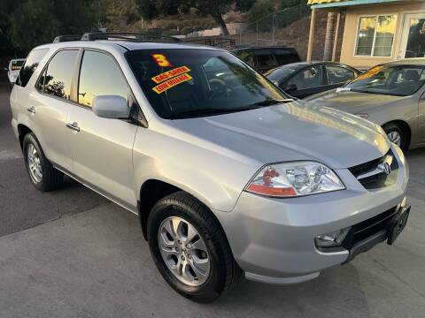 2003 Acura MDX for sale at 1 NATION AUTO GROUP in Vista CA