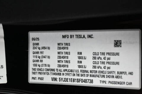 2025 Tesla Model 3 Long Range